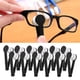 thumbnail image 4 of 24 piezas Mini microfibra anteojos limpiador cepillo limpieza Clip suave Negro Zulema Limpiador de gafas de microfibra, 4 of 8