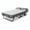 75" x 45", variant on Home Folding Bed with 10cm Memory Foam Mattress, Portable Rollaway Guest Bed for Adults, Space-Saving Fold Up Bed with Locking Wheels, Sturdy Metal Frame for Home Office Apartment