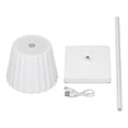 thumbnail image 2 of Lámpara de Mesa LED Inalámbrica Batería Recargable de 2400 MAh Lámpara de Escritorio Táctil Regulable Luz Nocturna LED Luz de Mesa de Metal para Cena de Pareja Mesa de ANGGREK  Otros, 2 of 8