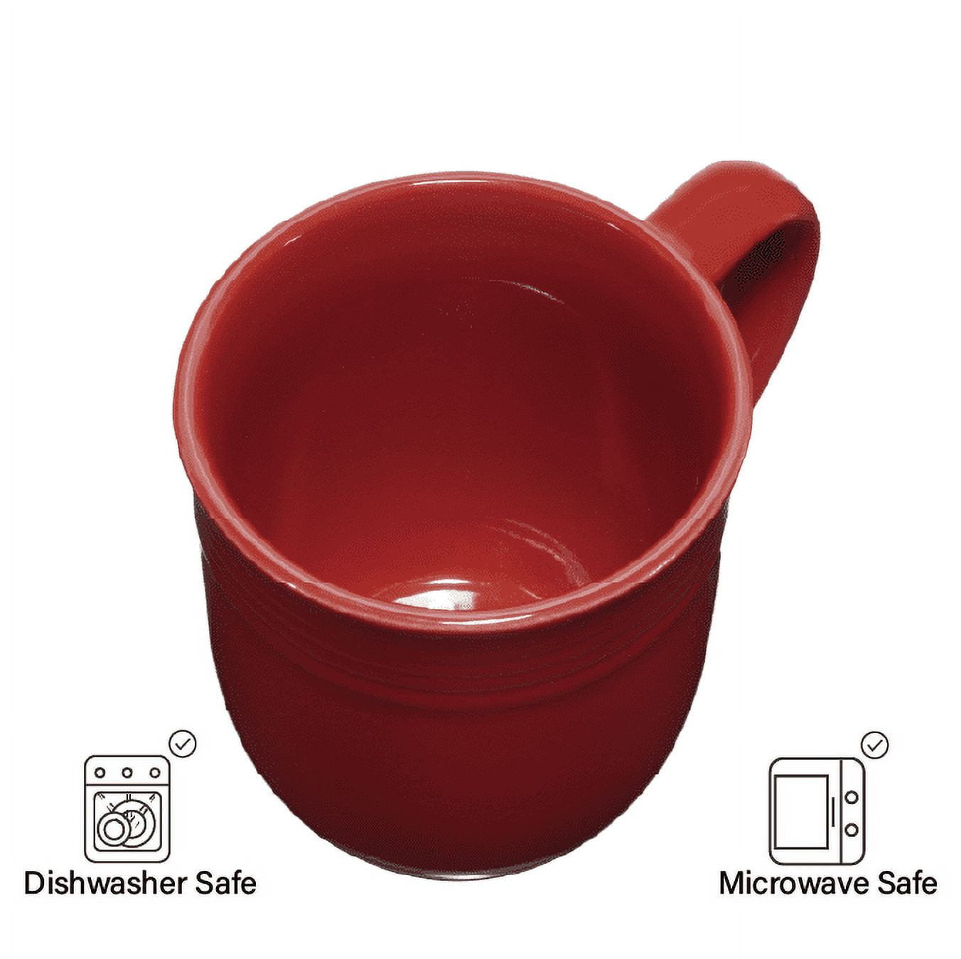 Mainstays Chiara Stoneware 16.5-oz Red Mug