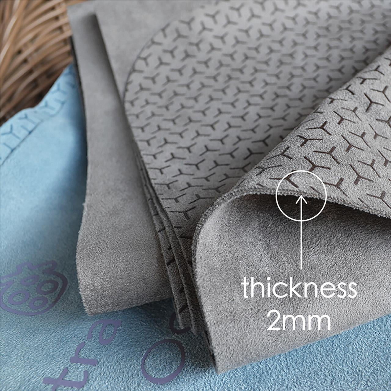 Yoga Mat, Hot Yoga  Towel - Sweat Absorbing Non-Slip for Hot Yoga, Pilates and Workout, 27x72 inches with Grip Dots