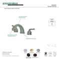 thumbnail image 3 of Kingston Brass Magellan Two Handle Roman Tub Filler, 3 of 3