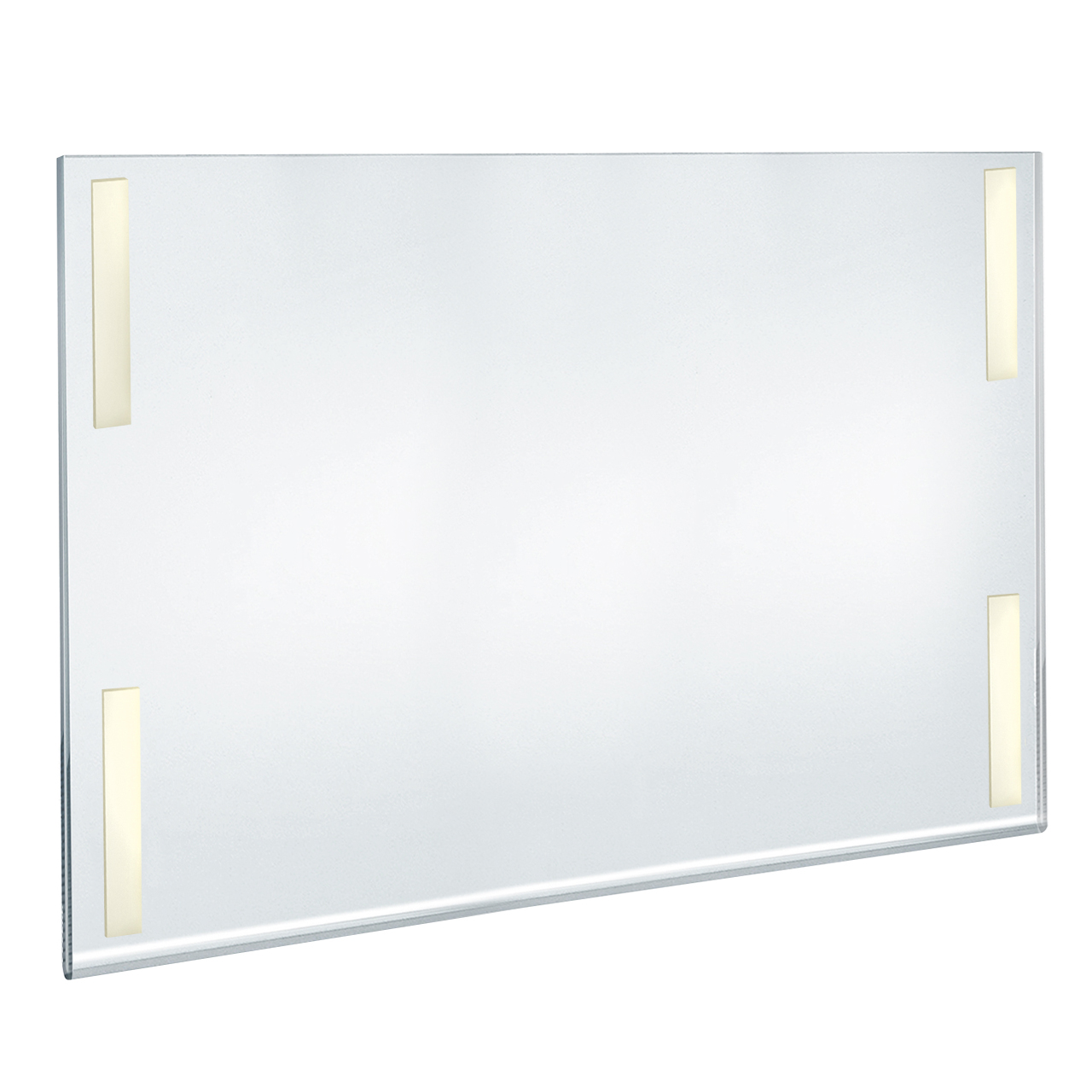 Azar Displays 122038 Self Adhesive Clear Acrylic Wall Sign Holder Frame 22