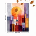thumbnail image 3 of Sunrise Sunset Geometric Abstract Canvas Print Apartment Hotel Decor, 3 of 8