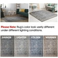 thumbnail image 6 of Keen Home Design Machine Washable Area Rugs with Non-slip Backing, Ideal for Hallway, Living Room, Bedroom, Kitchen and Laundry Room, Vintage Moroccan and Low Pile Rug ( 2' x 3' ), 6 of 8