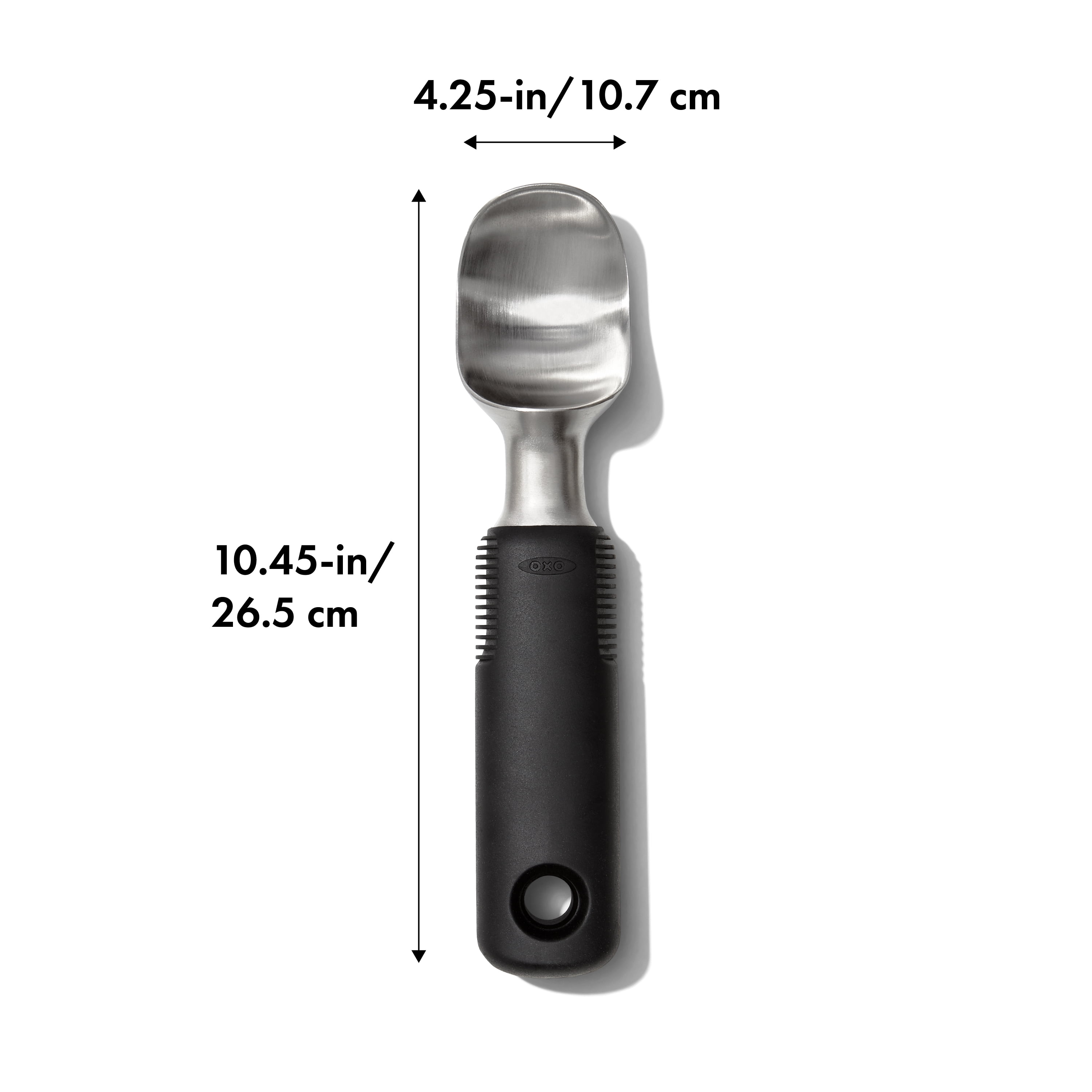OXO SoftWorks  Stainless Steel Curved Head Ice Cream Solid Scoop