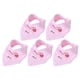 thumbnail image 1 of Baberos para la dentición del bebé BuyWeekMX 5 uds baberos suaves para la baba del bebé, 1 of 9