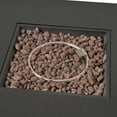 thumbnail image 4 of Reign Metal Outdoor 50,000 BTU Square Fire Pit (No Tank Holder), Dark Gray, 4 of 9