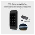 thumbnail image 3 of Fingerprint Smart Drawer Lock Electronic Cabinet Lock Unlock Intelligent Keyless Sensor Install Easy, 3 of 7