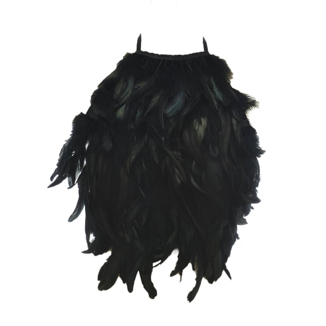 mangas con plumas artificiales, ideal para festivales y rave, ideal para presentaciones en escenario.