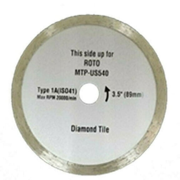 MTP US540-01 Ultra-Saw 3.3" Diamond Blade For Ultra Saw Rotozip Tile, Concrete sm20 rfs1000
