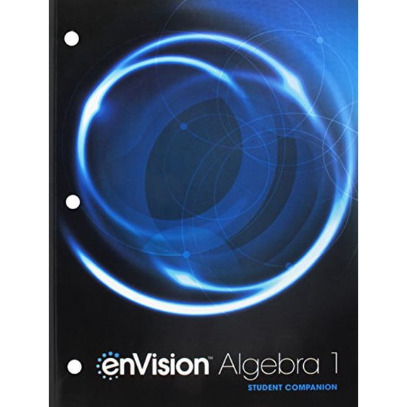 Pre-Owned Envision Aga Common Core Student Companion Algebra 1 Grade 8/9 Copyright2018 (Paperback) 0328931608 9780328931606