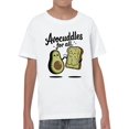 thumbnail image 2 of Avocuddles for All: Cute Avocado Youth's T-shirt, 2 of 3