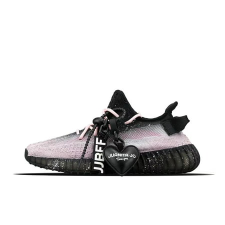 

350 V2 Silver River Magpie Bridge 2.0 Darth Vader simple everything low top life casual shoes men and women the same black powder white