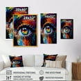thumbnail image 4 of Designart Colorful Eye II Canvas Wall Art, 4 of 5