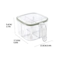 thumbnail image 3 of TIMIFIS A Shakers Kitchen Seasoning Box- Four Compartment Integrated Household Seasoning Tank Set-Quantitative Control Tank-Multi Compartment Seasoning Storage Box Kitchen Appliances, 3 of 7