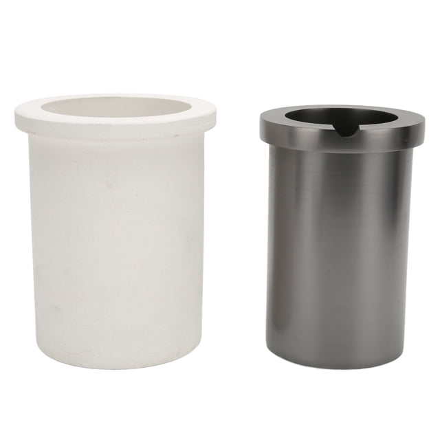 Gold Melting Crucible Set High Purity Graphite Heat Resistant Induction Melting Furnace Crucible for Copper Aluminum