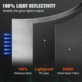 thumbnail image 4 of VEVOR Hydroponic Grow Tent Complete Indoor Plant Growing System 4x2’, Black, 4 of 12