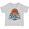 thumbnail image 3 of Inktastic I'd Rather Be Playing Basketball Boys or Girls Toddler T-Shirt, 3 of 5