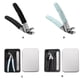 thumbnail image 2 of Guardurnaity Cortauñas para personas mayores, tijeras específicas para uñas de los pies, cortaúñas para uñas de los pies, fáciles de limpiar, Juegos de manicura Azul sin amasar, 2 of 6
