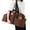 Dark Brown, variant on Duuclume Dachshund Shoulder Carrier Bag, Ergonomic Pet Sling with Adjustable Strap, Lightweight Dog Purse for Small Long-Bodied Breeds Tan