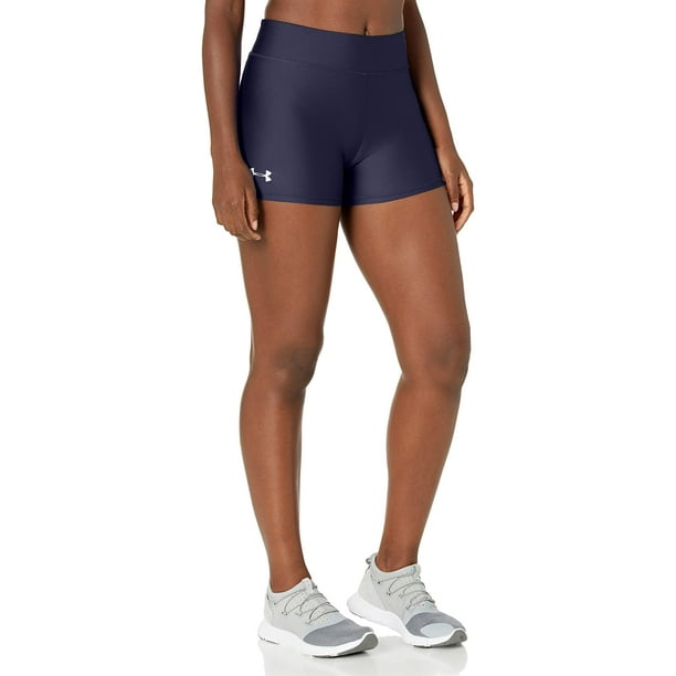 Shorty Under Armour Team 3 para mujer XXL Midnight Navy/White