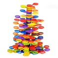 thumbnail image 4 of Juguetes Montessori, juguetes apilables para padres e hijos, bloques interactivos para apilar árboles tempranos, bloque de equilibrio para niños de 4, 168 piezas CUTICAT Juego de equilibrio, 4 of 8