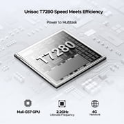 DOOGEE Tab G6 MAX 13.4 Inch Android 16 Tablet with Gemini AI, 32GB RAM+256GB/2TB TF, 90Hz Display, 11000mAh Battery, Octa-Core, Black