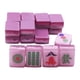 thumbnail image 1 of 18 piezas Mahjong llavero colgante, clave colgante encantos DIY Craft, resina chino Mahjong azulejos llavero colgante para bolso, adornos de llavero violeta claro, 1 of 9