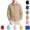 Khaki, variant on YOUYEDIAN Boys Long Sleeve Dress Shirts Girls Classic Button Down Collared Shirt Casual Versatile Tops