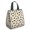 Dinosaur and Text, variant on Dinosaur and Volcano Pink Pattern Insulated Lunch Bag for Women Men, Large Portable Soft Cooler Tote, Thermal Food Storage Bag with Pearl Cotton, 8.66L, 8.75"x5.75"x9.5"