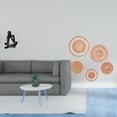 thumbnail image 2 of Escultura Abstracta Moderna Y Arte De Pared Tejido De Ratán, Adorno Decorativo Coleccionable Para Sala De Estar, Dormitorio, Pasillo, Salón De Té, Porche, Cafetería., 2 of 8