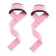 thumbnail image 2 of koolsoo 2 Pcs Sangles de Musculation Sangles de Poids Entraînement de Force Sangles de Poignet de Levage Rose, 2 of 9