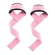 thumbnail image 2 of 1 par de correas de levantamiento de pesas, correas de levantamiento de muñecas para hombres y mujeres, correas de levantamiento de pesas para muñecas Rosa, 2 of 9