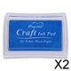 thumbnail image 1 of 2 almohadillas de tinta BLESIY Corea papelería manualidades DIY papel madera azul cielo 2 piezas, 1 of 8