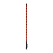 BOSS Audio Systems WP6 ATV Whip Antenna - 72 inch, 360 Degree RGB (Red/Green/Blue) Multicolor, 20 Color Combinations, 15 Brightness Levels, Marine Rated Weatherproof IP67, Easy Installation