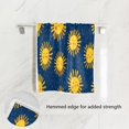 thumbnail image 2 of Bath Towel Single-Sided Printed Highly Absorbent Soft Quick Towel for Bathroom Spa Gym & Sports Sun Smile Face, 2 of 5