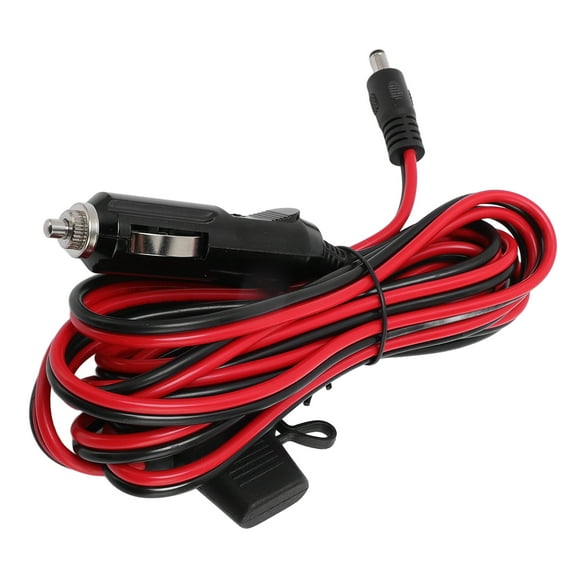 Câble d'alimentation Satellite DC, caoutchouc et cuivre rouge 16,4 pieds longueur Câble d'alimentation Satellite facile à Utiliser une bonne compatibilité robuste pour les