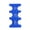 Blue, variant on Pebbuoy Coin Holder Space-saving Japanese Coin Organizer Bag Compact Portable Coin Sorter Wallet for Outdoor Tarvel