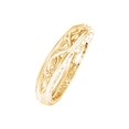 thumbnail image 2 of AFFY 14K Solid Yellow Gold Vintage Style Wedding Band Ring Jewelry Gift For Women Ring Size- 7.5, 2 of 2