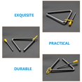 thumbnail image 2 of LOVEVER Sonnette Triangle Instrument de Musique Jouets pour Enfants Rythme Préscolaire, 2 of 6
