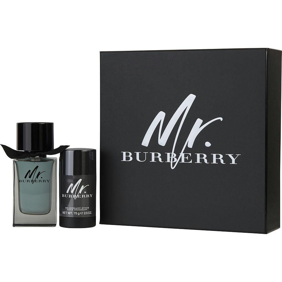 Burberry Mr. Burberry 2 Pc Gift Set 3.3oz EDT Spray, 2.5oz