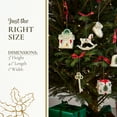 thumbnail image 7 of Spode First Horse Ornament 2025, Hand-Painted Dolomite Holiday Decoration with Printed Year, Unique Christmas Tree Ornament Celebrating New Home, Holiday Keepsake & Tree Decoration, 7 of 7