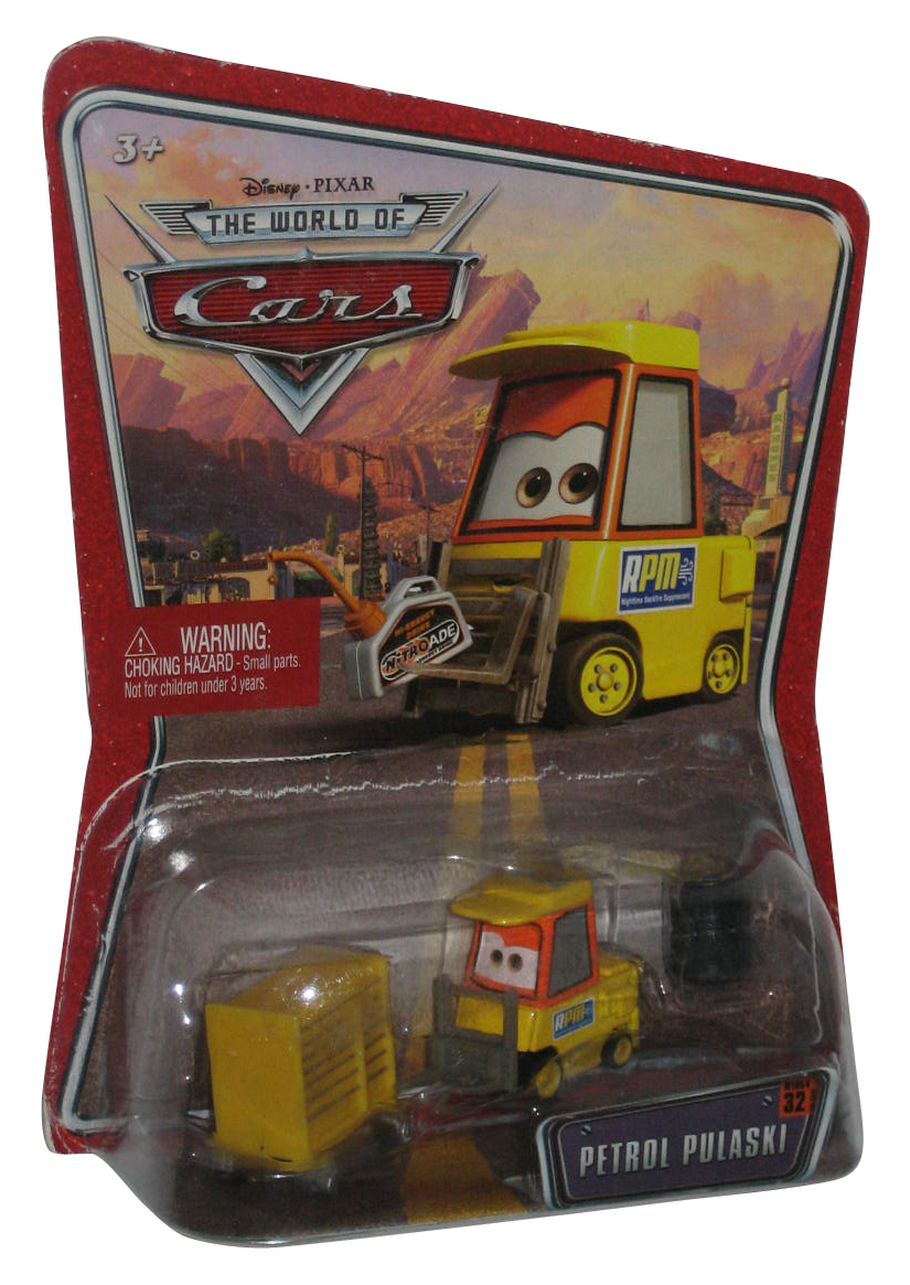 Disney Pixar World of Cars Movie Petrol Pulaski Toy Car No. 32