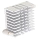 thumbnail image 3 of de enfriamiento del sitio del orificio de 53 mm Disipador de calor Northbridge Southbridge para placa base Soledad Disipador de calor de aluminio, 3 of 7