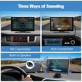 thumbnail image 3 of 9 inch 1080P Screen Wireless Apple Carplay Android Auto, Portable Car Radio Receiver Compatible with Bluetooth, GPS Navigation Siri Voice Control, 3 of 7