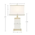 thumbnail image 4 of Rectangular Ceramic Table Lamp, 4 of 5