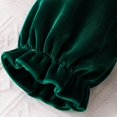 thumbnail image 6 of MEZZALL Outfit Sets Toddler Baby Girl Christmas Dress 2-Piece Velvet Long Sleeve Collar Snowflake Party Dress With Matching Beret Hat For Holiday Relaxed Fit Clothes Sets, 6 of 9