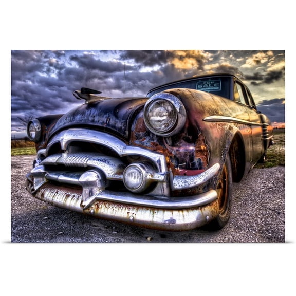 Great BIG Canvas Wayne Flick Poster Print entitled Time Machine