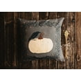 thumbnail image 2 of Primitive Dark Crow Pumpkin Pillow Cover |  Thanksgiving Décor | Farmhouse Pillows | Country Decor | Fall Throw Pillows | Cute Throw Pillows, 2 of 2